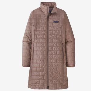 W’s Nano Puff Parka in Stingray Mauve - warm & windproof, NWT